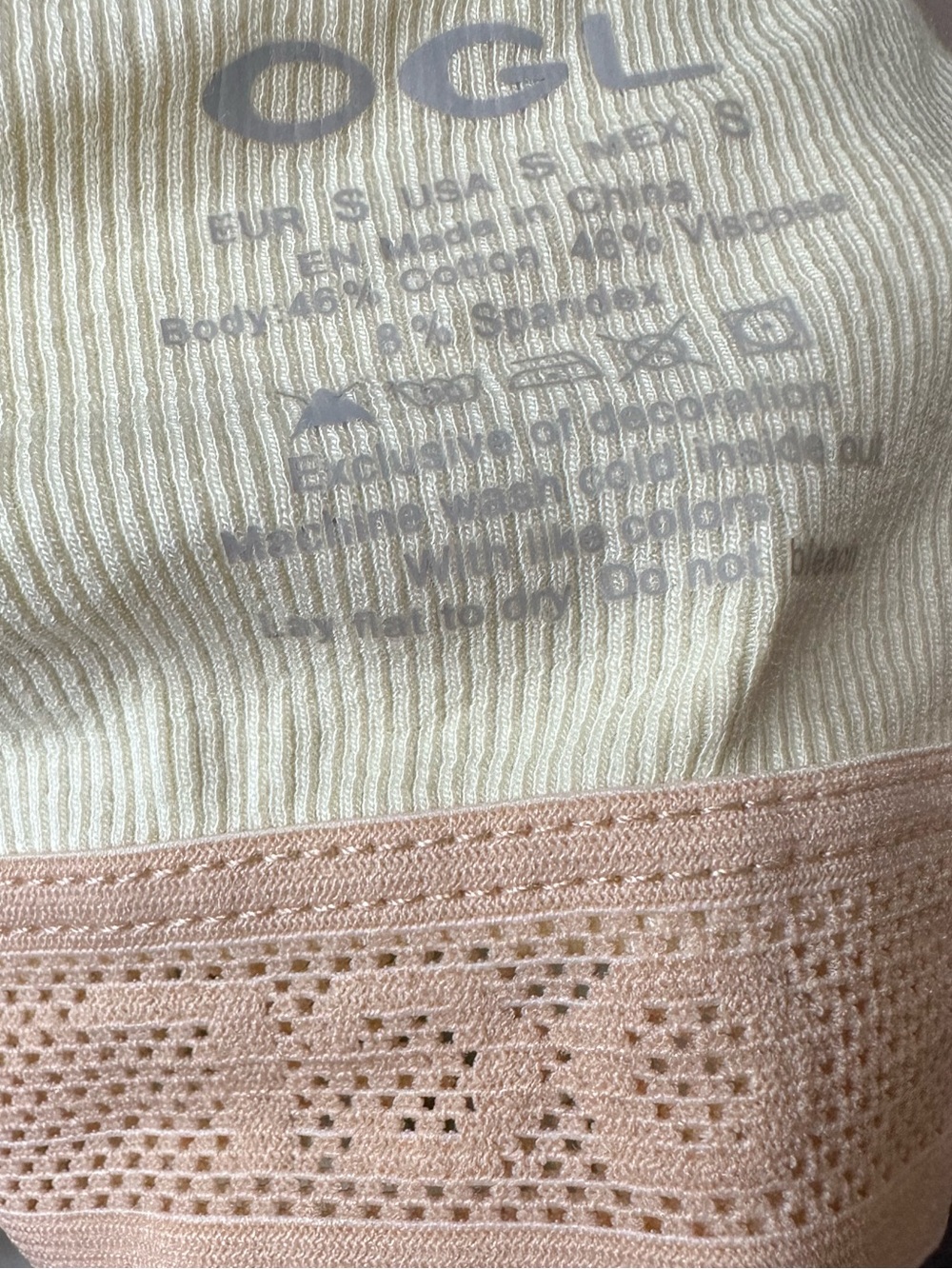 OGL Ribbed top - Picture 5 of 5